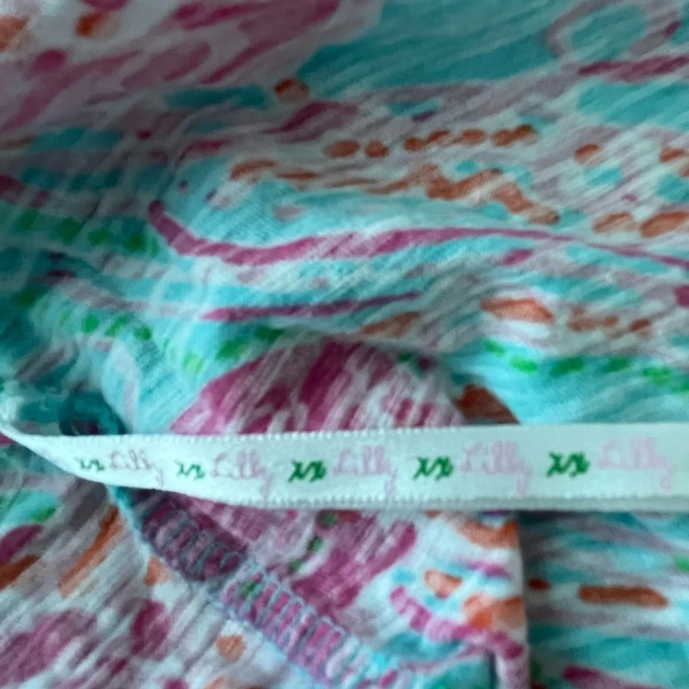 Lilly Pulitzer size S ruffle Tube top - Picture 5 of 5